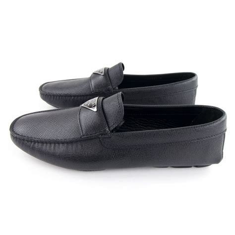 prada saffiano flats|Men's Prada Saffiano .